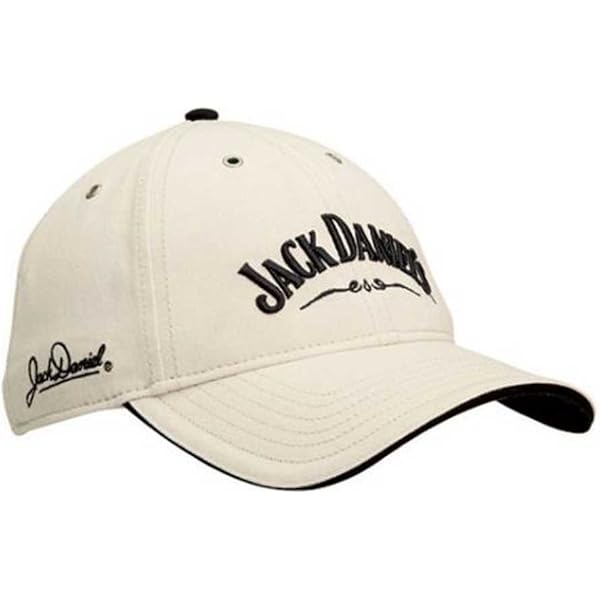Jack Daniels ロゴ キャップ フリーサイズ Jack Daniels Men's Daniel's Logo Cap Black One Size at